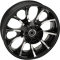 (image for) Largo Precision-Cast 3D Rear Wheel - Black Cut
