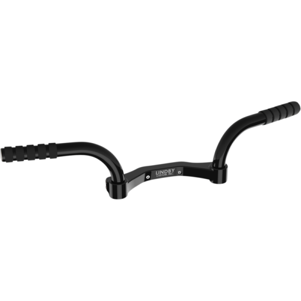 (image for) LINDBY Adjustable Footrests Black