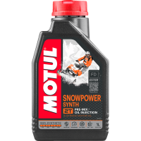 (image for) Motul Snowpower 2T Synthetic Motor Oil, 1 L