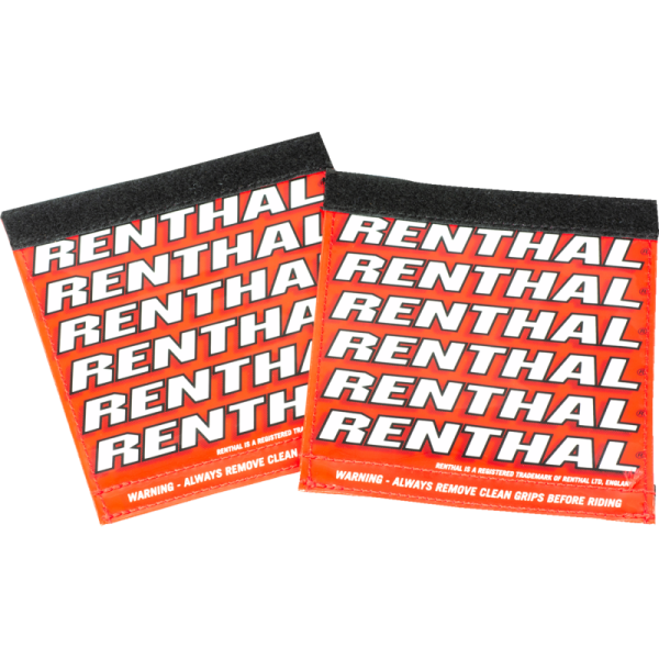 (image for) Renthal Clean Grip Covers - Red/Black/White