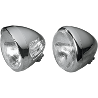 (image for) Custom 5 3/4" Springer-Style Headlight, Plain