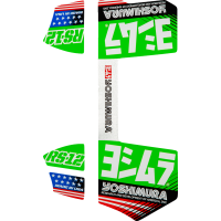 (image for) Yoshimura RS-12 Decal Kit - Green