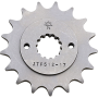 (image for) JT Sprockets Rubber Cushioned Front Sprocket 17T JTF512-17