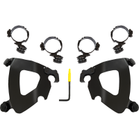 (image for) Black Trigger-Lock Mounts for Honda CMX1100 Rebel 21-23