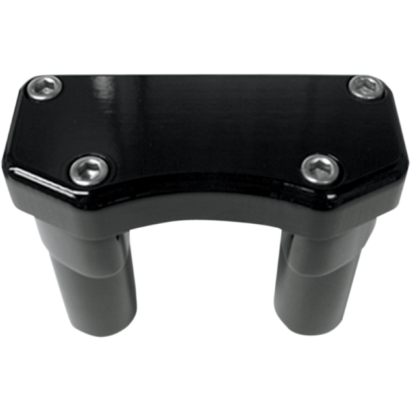 (image for) Drag Specialties Riser/Clamp Kit 1" Dia Gloss Black 3"