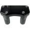 (image for) Riser/Clamp Kit 1" Dia Gloss Black 3"