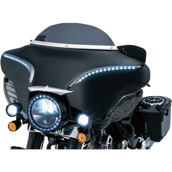 (image for) Kuryakyn Fairing/Windshield Trim Smooth Chrome