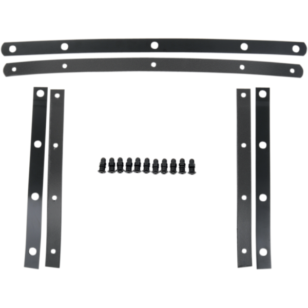 (image for) MEMPHIS SHADES METRIC Black E-coated stainless steel straps for Memphis Fats