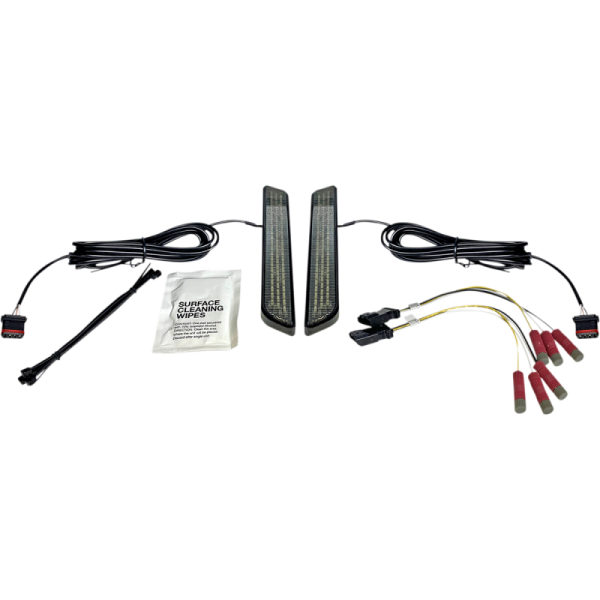 (image for) Custom Dynamics Smoke lens, black finish (Universal)