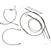 (image for) Black Pearl Handlebar Installation Kit (10" Apes)