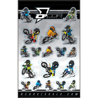 (image for) MX Caricature Decal Sheet