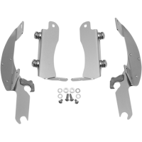 (image for) Trigger-Lock Mount Kit Polished for Kawasaki VN1700 Vulcan Nomad/Classic/Classic LT 09-14