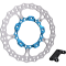 (image for) 14" Full Floating Rotor Kit, Blue, Right