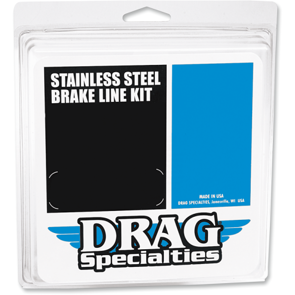 (image for) Drag Specialties Stainless Steel Brake Line 16"