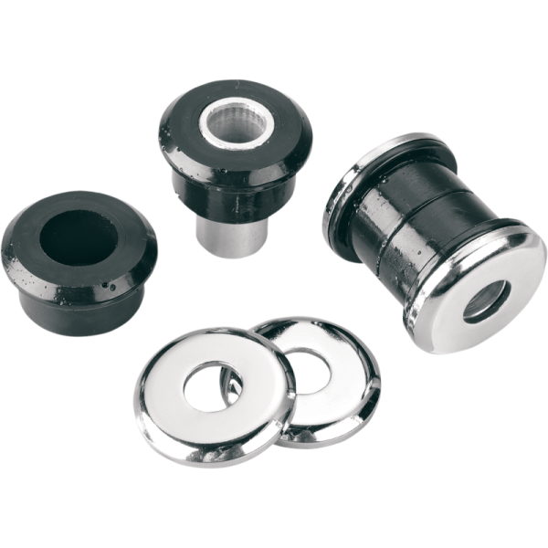 (image for) Arlen Ness Polyurethane Riser Bushing Kit - Chrome