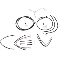 (image for) Ape Hanger Install Kit - Black Vinyl