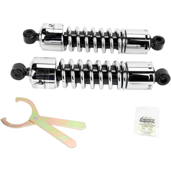 (image for) Progressive Suspension 412 Series Standard Shock Chrome 12.5"