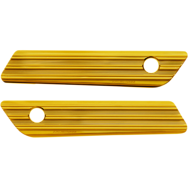 (image for) Arlen Ness Gold Anodized 10-Gauge Hinge Covers