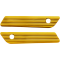 (image for) Gold Anodized 10-Gauge Hinge Covers