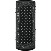 (image for) Polyester Motley Tube - Black paisley