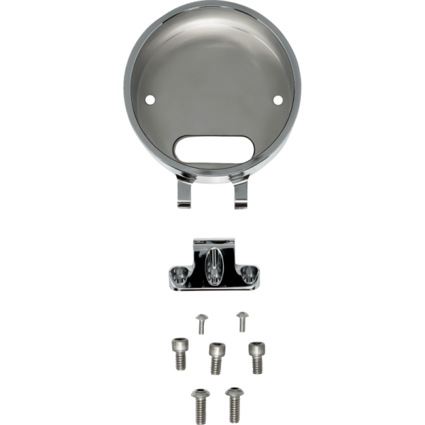 (image for) Kodlin Round Gauge Bezel Kit - Chrome
