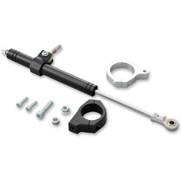(image for) Drag Specialties Steering Damper Kit for FXD (Black)