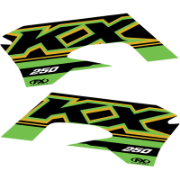 (image for) Factory Effex OEM Shroud and Tank/Shroud Graphics, Style 21 for KX250F 17-20
