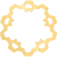 (image for) Lyndall Front Rotor, 11.8" Gold