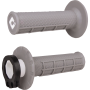 (image for) ODI Lock-On™ MX Grips - Half-Waffle - Soft Gray