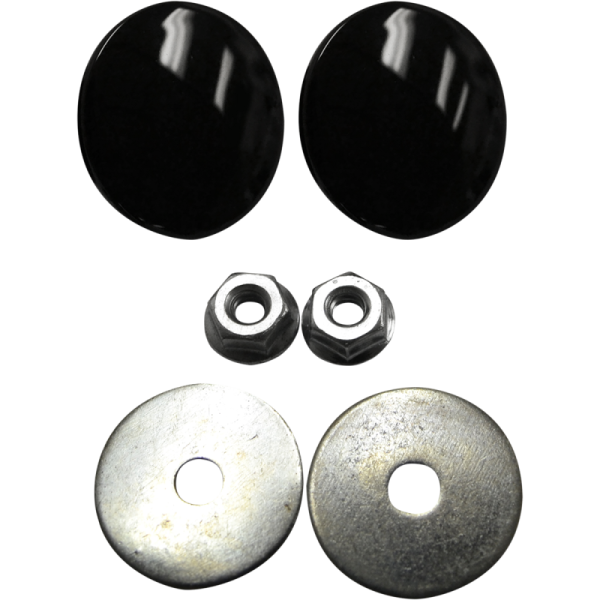 (image for) LA Choppers Fairing Mirror Hole Plugs Black