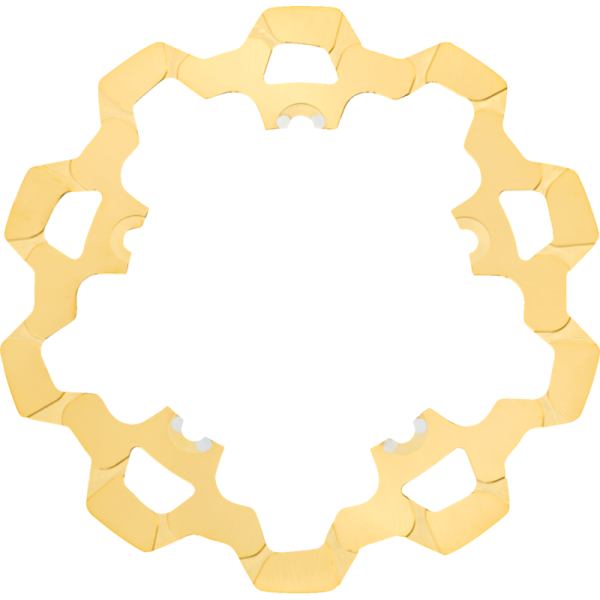 (image for) LYNDALL RACING BRAKES LLC Lyndall Front Rotor, 11.8" Gold