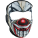 (image for) Full-Face Mask - Chicano clown