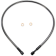 (image for) Black Pearl Upper Brake Line, 30", 10mm/180° Banjo