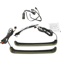 (image for) Sequential Low-Profile BAGZ Smoke Lens/Amber (14-22 FLHR)