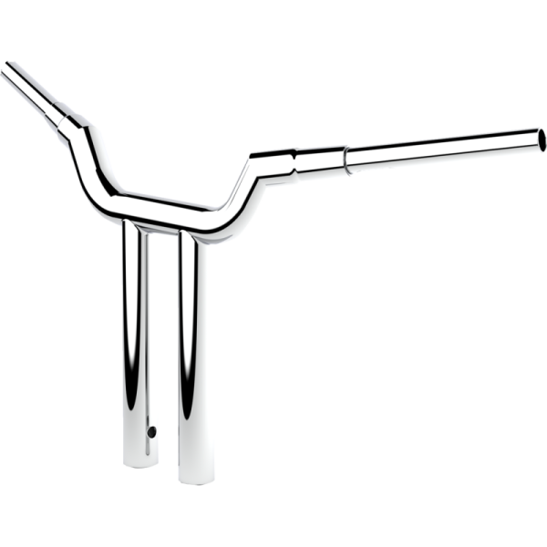 (image for) LA Choppers Valley Handlebars 14" Chrome
