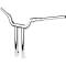 (image for) Valley Handlebars 14" Chrome