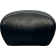 (image for) Le Pera Sissy Bar Pad - Smooth shiny black vinyl