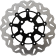 (image for) Galfer Stainless Steel Rear Rotor - Black Carrier
