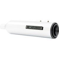 (image for) HP40 4" Slip-On Muffler - Chrome w/ black PVD end caps