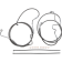 (image for) XR Stainless w/ Chrome Fittings DOT Handlebar Installation Kit, 15"-17" Apes