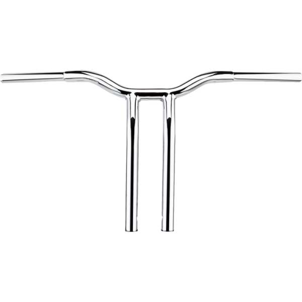 (image for) Chrome 1 1/4" One-Piece Kage Fighter T-Bars, 14" End Rise
