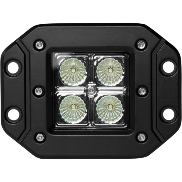 (image for) SPEED DEMON Flush mount black OPS; 90° (4-pack)