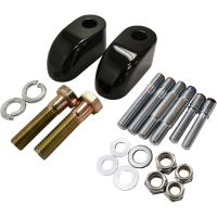 (image for) Handlebar Riser Adapter/Extension for Yamaha XV1700PC Road Star Warrior 02-09, Black