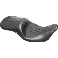 (image for) Le Pera Maverick HR Black Inlay Perforated Double Diamond Seat
