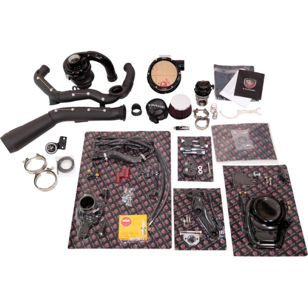 (image for) Trask Tornado Turbo Kit - Black / Black Exhaust
