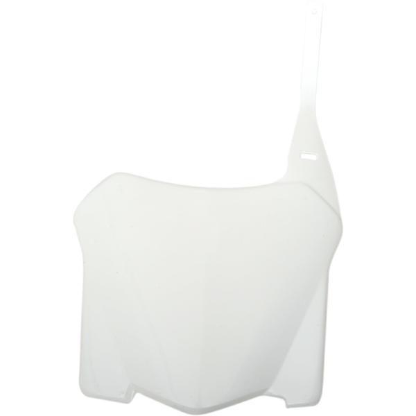 (image for) UFO Front Number Plate - White