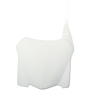 (image for) UFO Front Number Plate - White