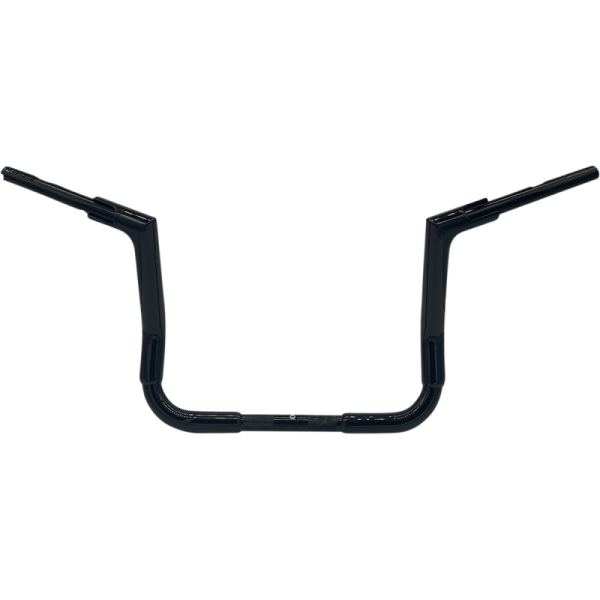 (image for) FAT BAGGERS INC Flat Top Handlebar Gloss Black 12 Inch