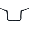 (image for) Flat Top Handlebar Gloss Black 12 Inch