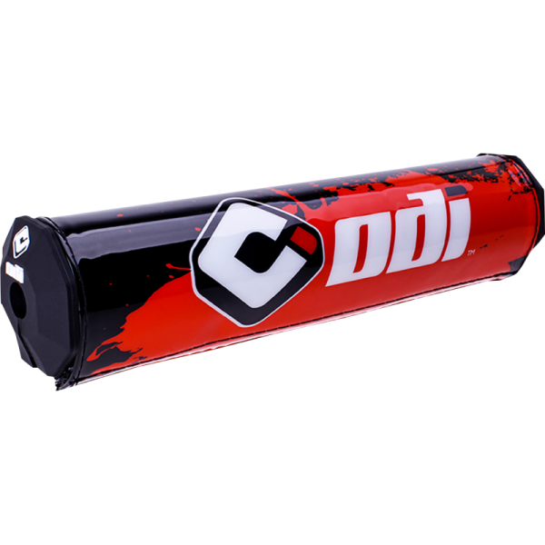(image for) ODI SX8 Oversized Handlebar Pad - Red/black splatter